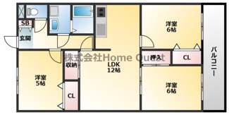 【間取り】 | パレーシャル21