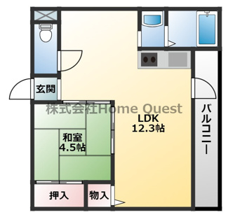 【間取り】 | 高橋マンション