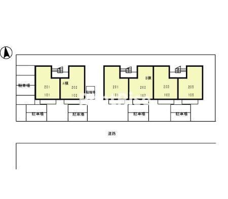 セジュール若宮 Ｂのエントランス