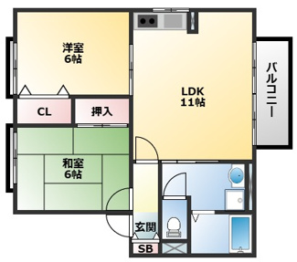 【間取り】 | エクセレント山本