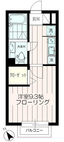 ハイムグレイスの間取り|人気のバストイレ別【ハイムグレイス】