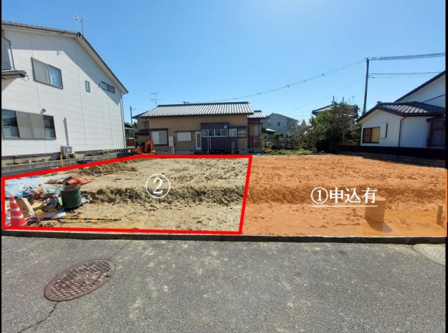 【成約済み】新潟市秋葉区新津緑町_分譲地の外観|2024年3月時点　
画像の区画分けの記載加工は参考としてご覧ください。
