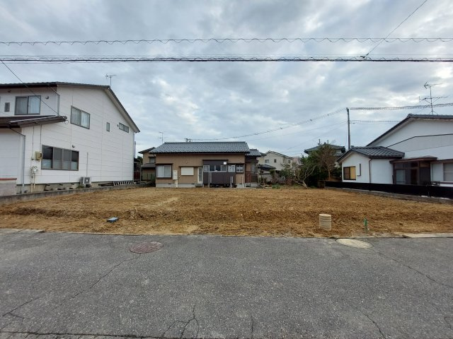 【成約済み】新潟市秋葉区新津緑町_分譲地の外観|2024年2月15日　撮影　