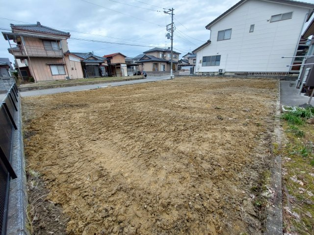 【成約済み】新潟市秋葉区新津緑町_分譲地の外観|2024年2月15日　撮影　