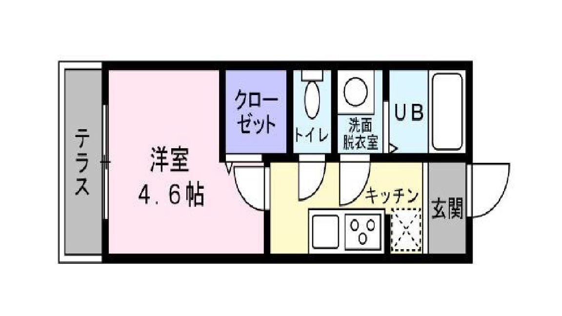 SパレスⅥの間取り