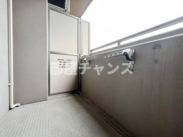 CITY SPIRE 名古屋大須のバルコニー