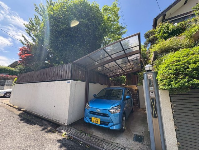 北国分一丁目貸家の駐車場