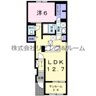 【間取り】 | クレアージュⅡ