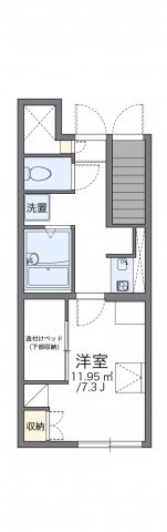 レオパレスグランシャリオの間取り
