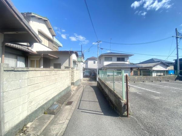 和歌山市東高松2丁目　土地の前面道路含む現地写真
