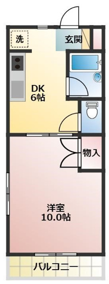 【間取り】 | サニーヒルⅠ