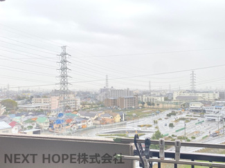 【展望】 | エンゼルハイムリバーサイド武庫川 | バルコニーからの眺望です♪１０階部分で周囲の目線も気になりません！