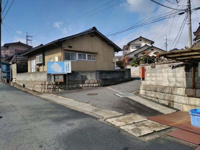 津山市小原　売土地60坪の周辺|団地入口