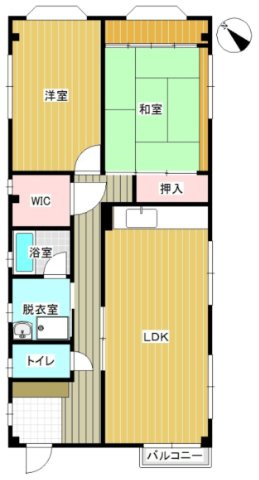 正木ビルの間取り|２階間取り図