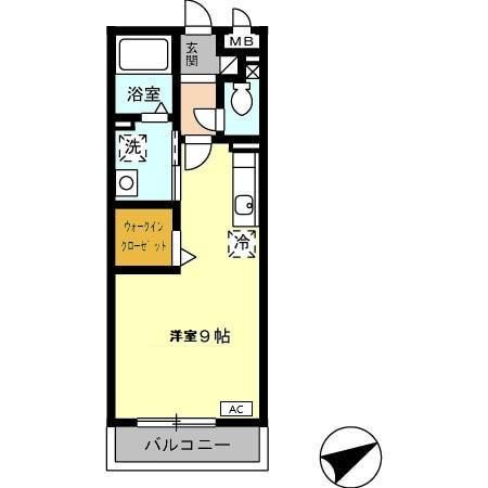 セジュール恩田　　刈谷市の賃貸ならクラスホーム刈谷店の間取り