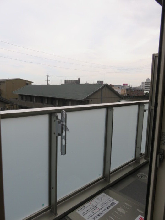 D-room Skyのバルコニー