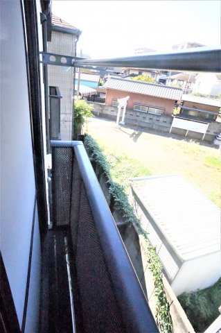 習志野市津田沼４丁目のアパートのバルコニー|※写真は別タイプのお部屋です