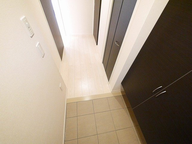 Arcareの玄関|収納もある玄関です