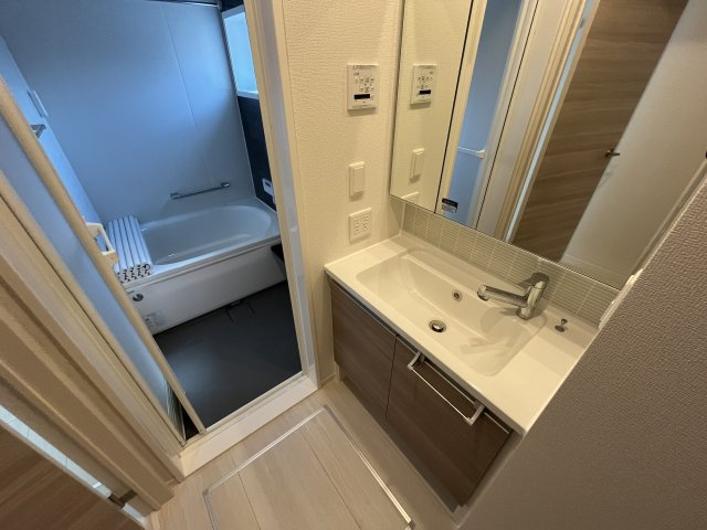 Sansevieria夏原の洗面所