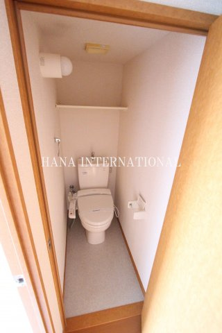 レオパレステンのトイレ