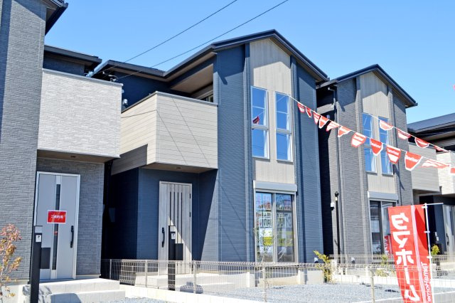 【新築仲介料無料！】東松山市山崎町  新築分譲住宅の外観