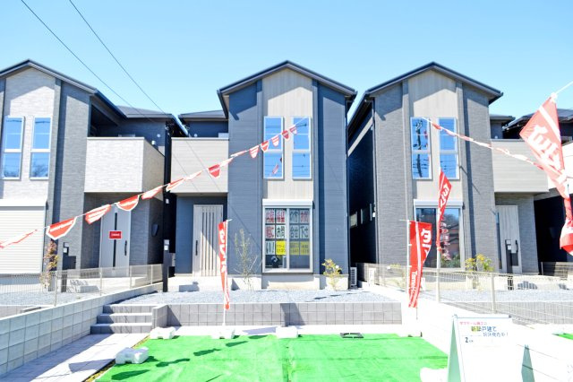 【新築仲介料無料！】東松山市山崎町  新築分譲住宅の外観
