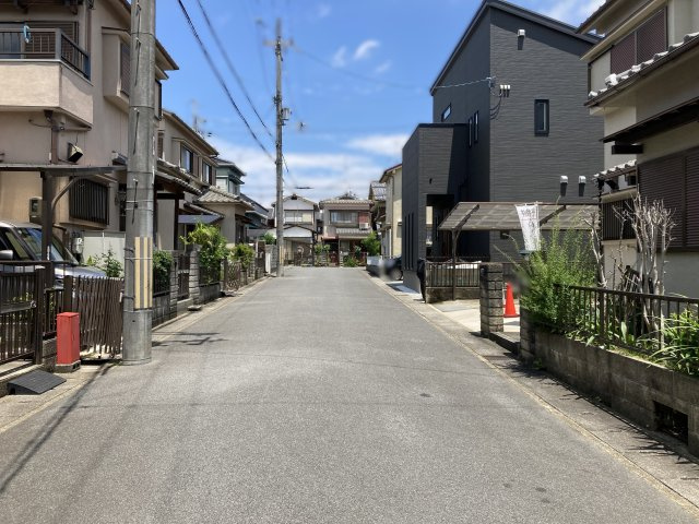 広野町大開の前面道路含む現地写真