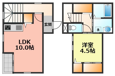 【間取り】 | Ms court