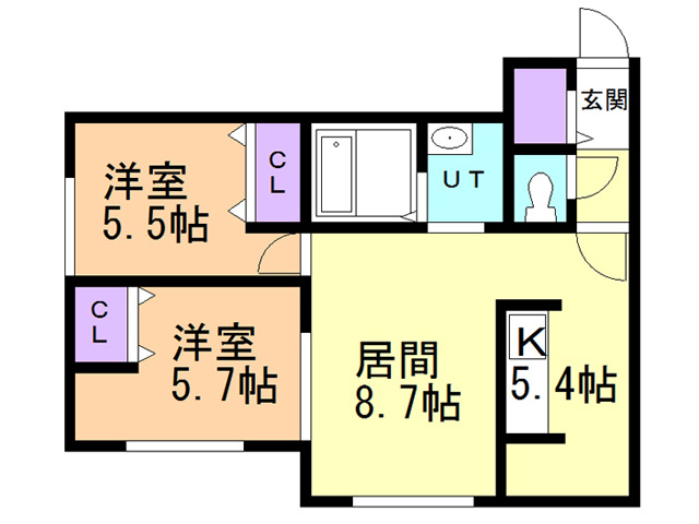 フェリオの間取り