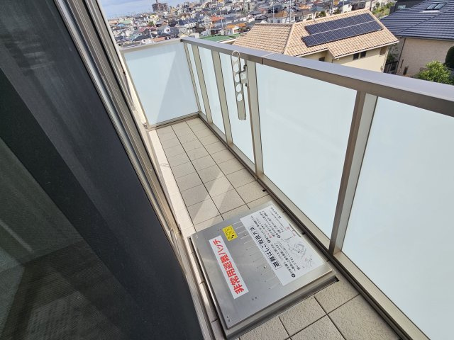 クオリスタのバルコニー