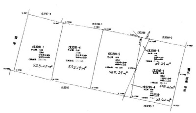 【区画図】 | 長生村一松戊　売地