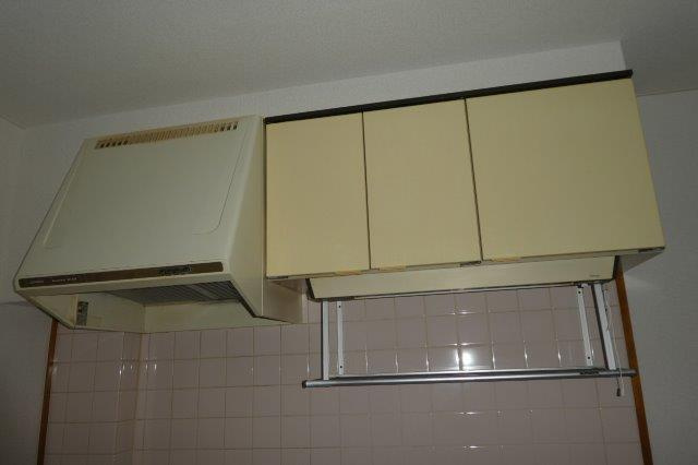 ニューシティ１のキッチン|キッチン上収納