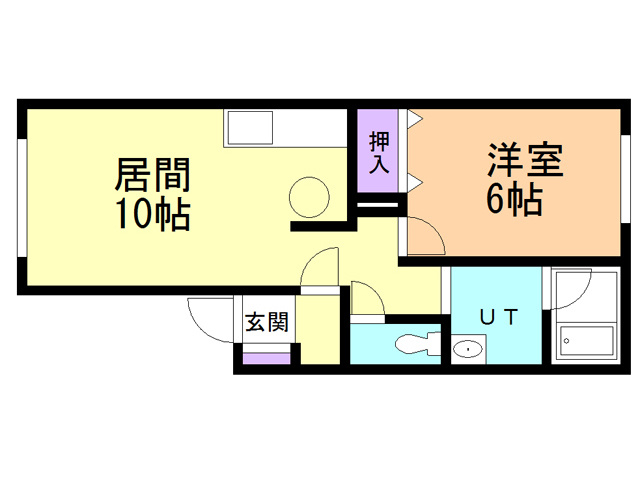 メゾンビエンドの間取り