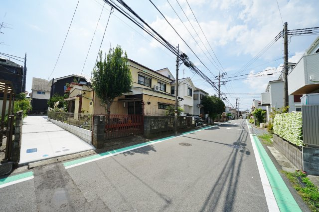 【横浜市瀬谷区宮沢３丁目2-16新築戸建て】★仲介手数料無料★（南瀬谷小学校・南瀬谷中学校）の前面道路含む現地写真