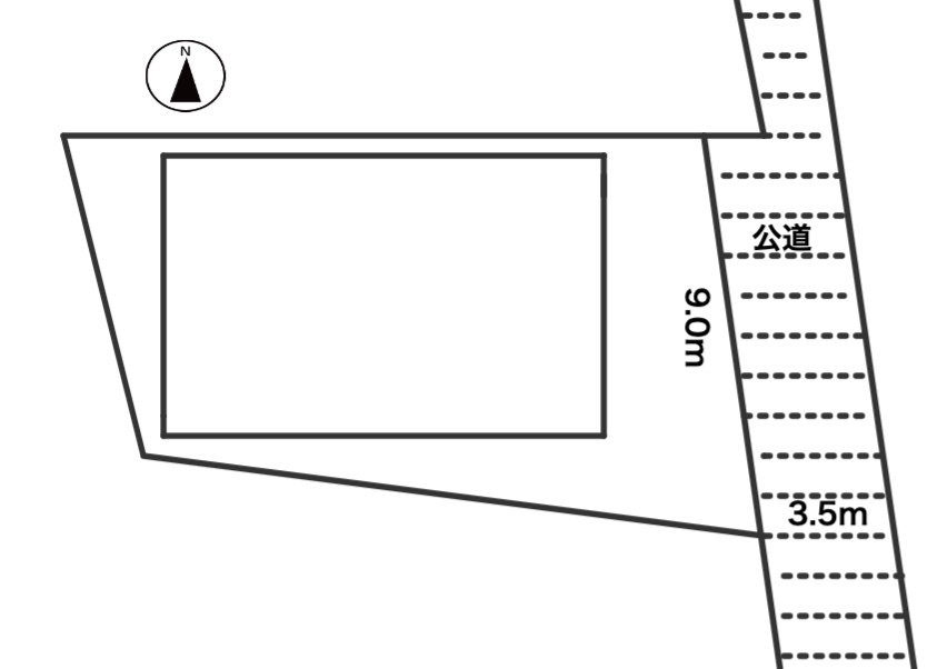 ☆横浜市旭区中希望が丘 住宅用地/アパート用地/建築条件無しの土地図