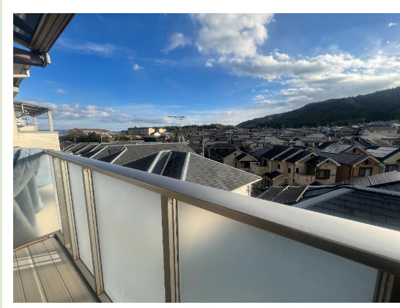 【バルコニー】 | 長岡京市金ケ原原田