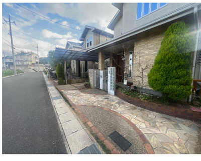 【前面道路含む現地写真】 | 長岡京市金ケ原原田