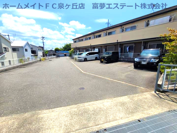 フジパレス和泉中央Ⅱ番館の駐車場