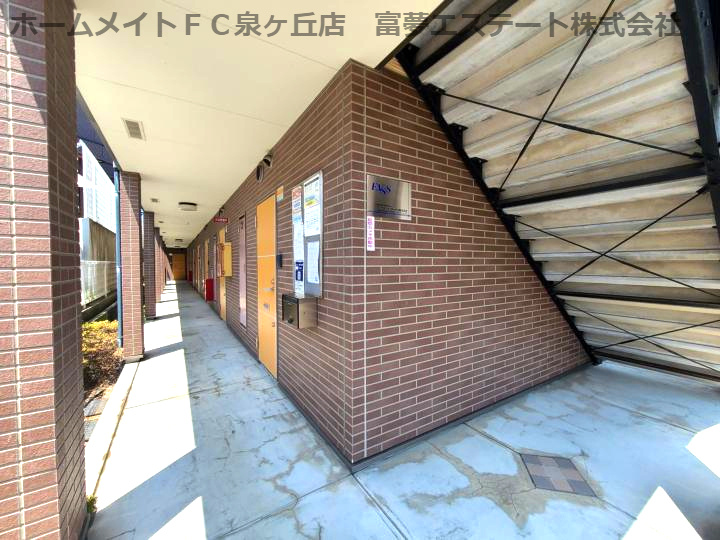フジパレス和泉中央Ⅱ番館のロビー