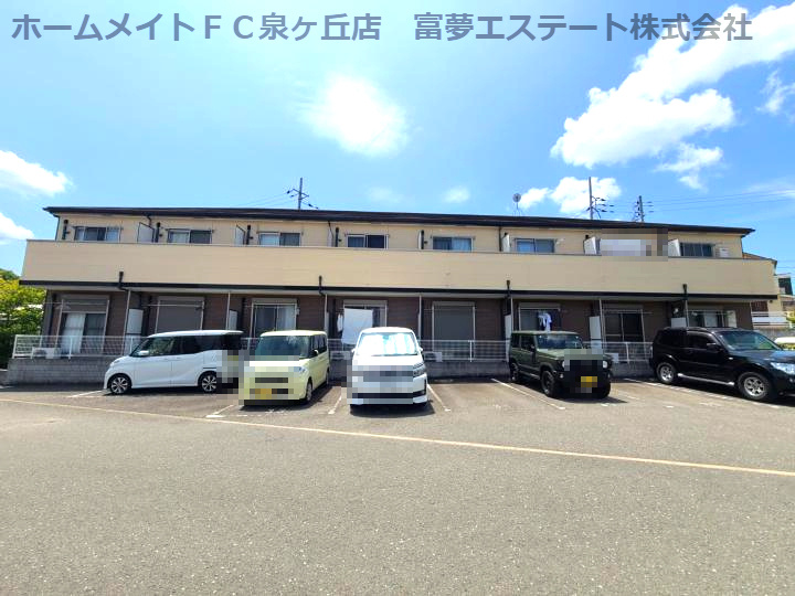 フジパレス和泉中央Ⅱ番館の駐車場