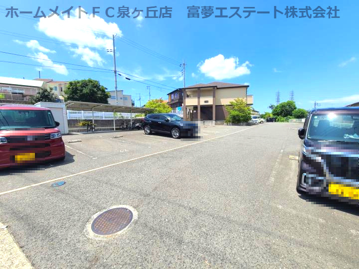 フジパレス和泉中央Ⅱ番館の駐車場