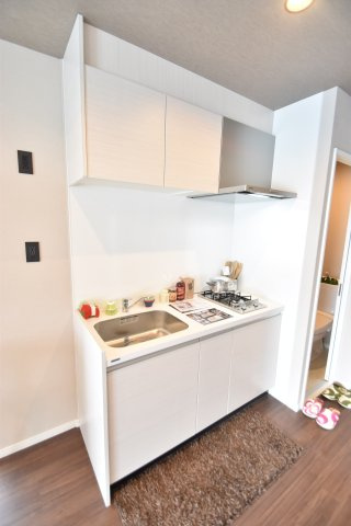 大阪市都島区中野町４丁目の賃貸マンションのキッチン