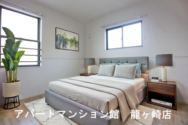 コート・ダジュール緑町Ⅰの寝室|CGで家具等を配置したものです。実際に家具等は含まれません。