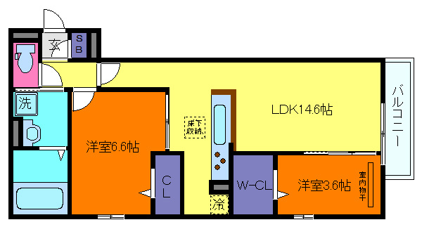 Raffinato東灘の間取り