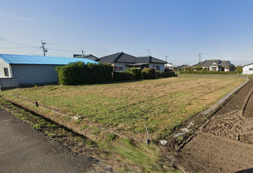 都城市安久町の売地の外観
