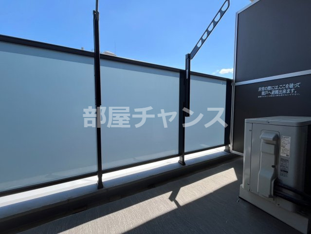ラグゼナ上前津のバルコニー
