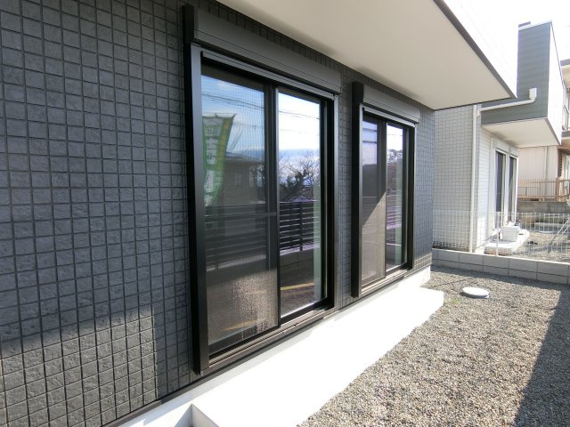 松が丘5丁目　未使用一戸建ての庭