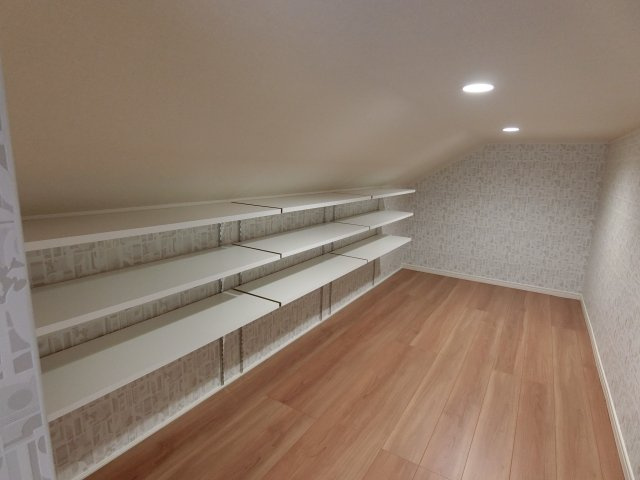 松が丘5丁目　未入居一戸建ての収納|大型ロフト収納