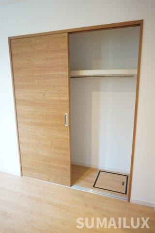 熊本市中央区本山４丁目のアパートの収納