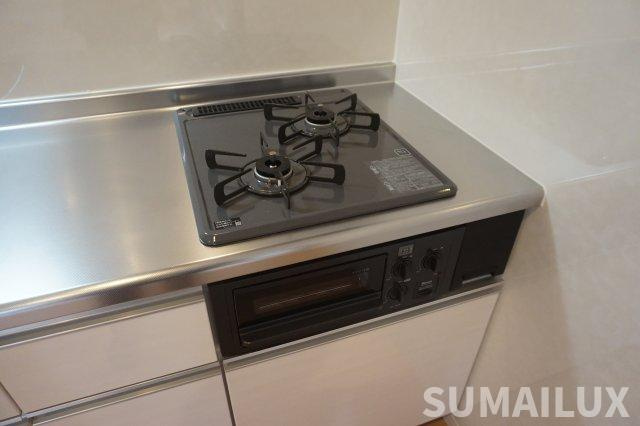 熊本市中央区本山４丁目のアパートのキッチン